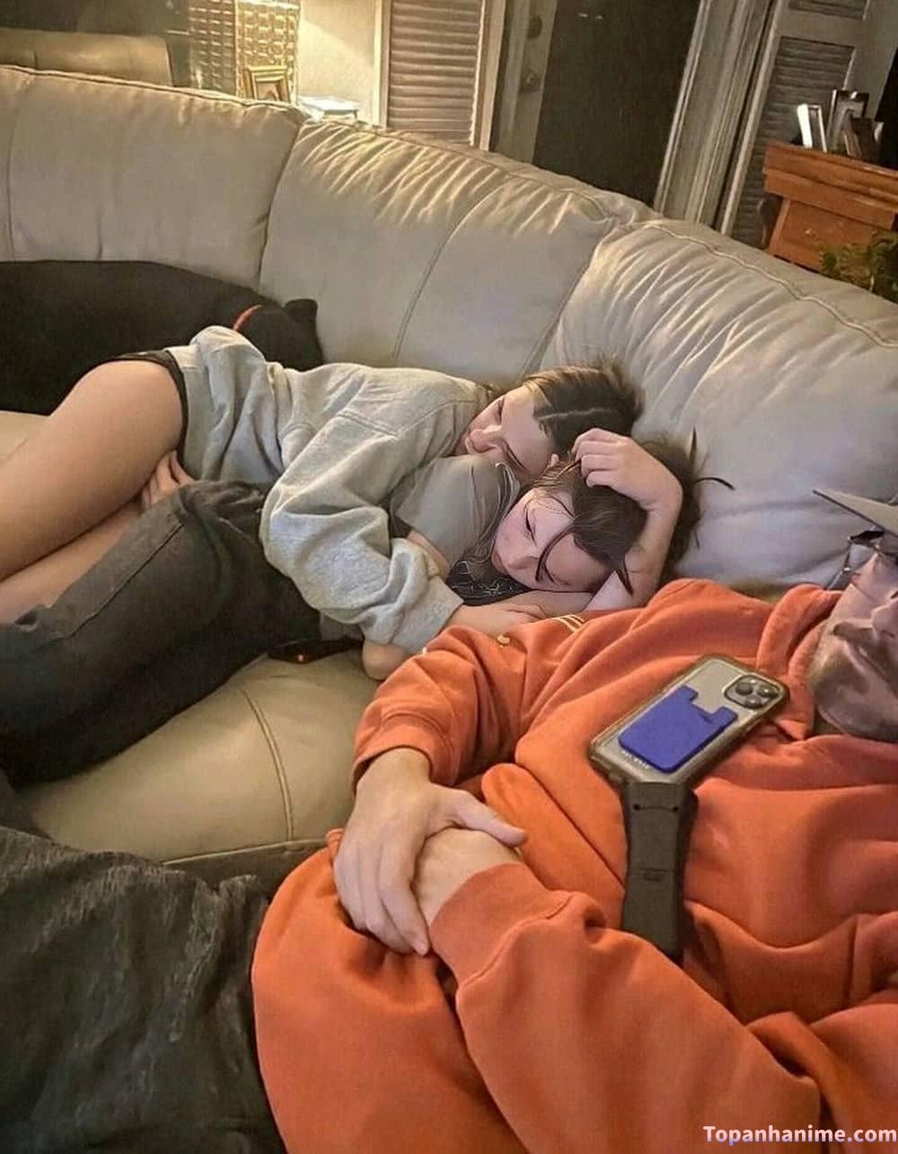 Ảnh ôm người yêu ngủ 4
