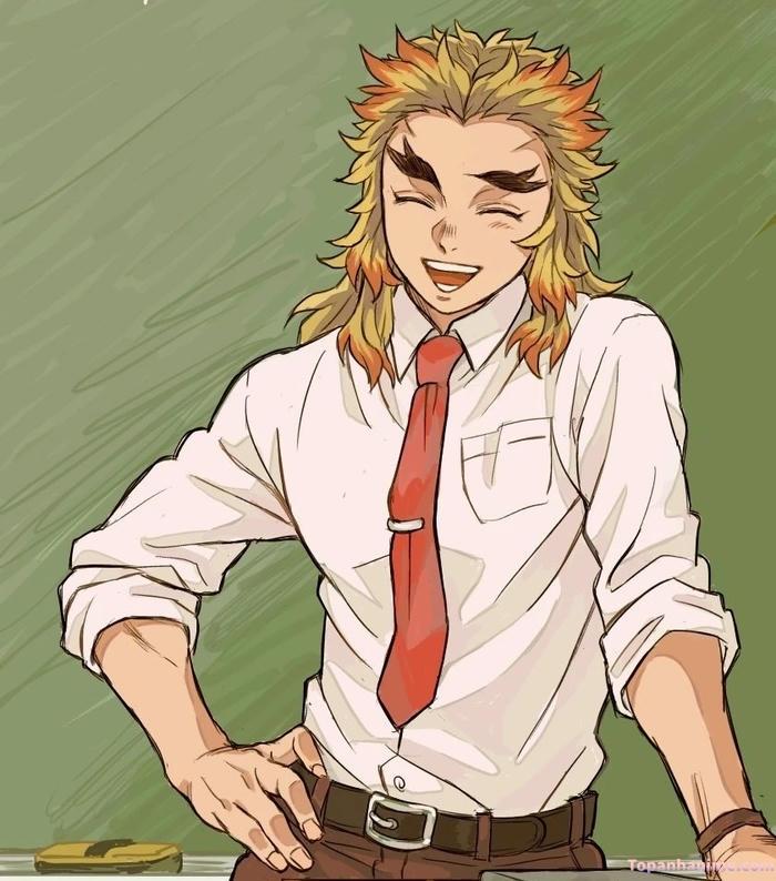 Mẫu ảnh Rengoku Kyojuro 8