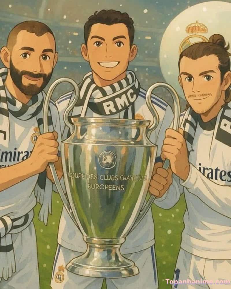 ảnh Ronaldo anime 4