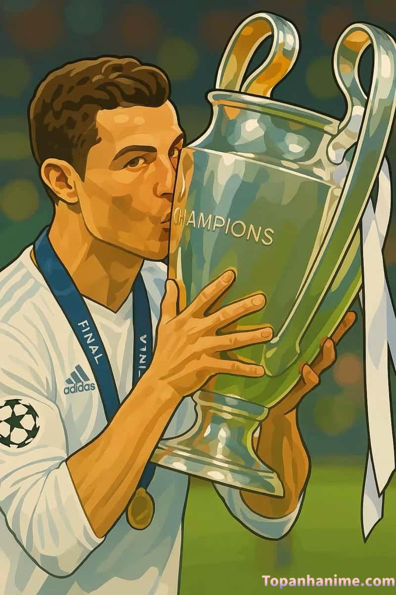 ảnh Ronaldo anime 6