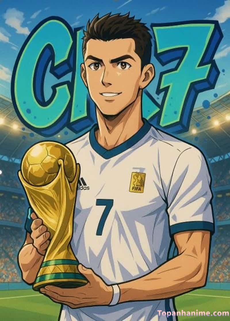 ảnh Ronaldo anime 9