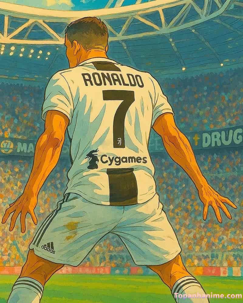 ảnh Ronaldo anime 10