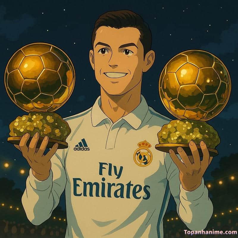 ảnh Ronaldo anime 21