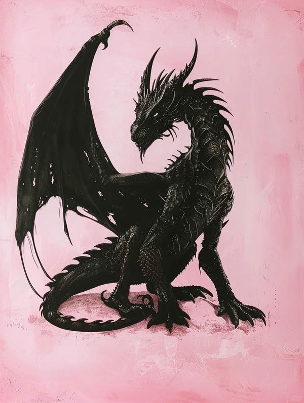 ảnh rồng đen ngầu 21