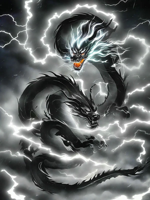 ảnh rồng đen ngầu 6