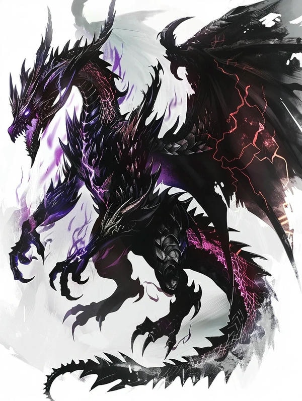 ảnh rồng đen ngầu 4