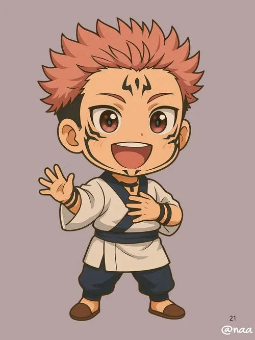Ảnh Sukuna Chibi 23