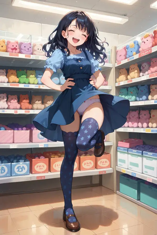 Ảnh tốc váy anime 26