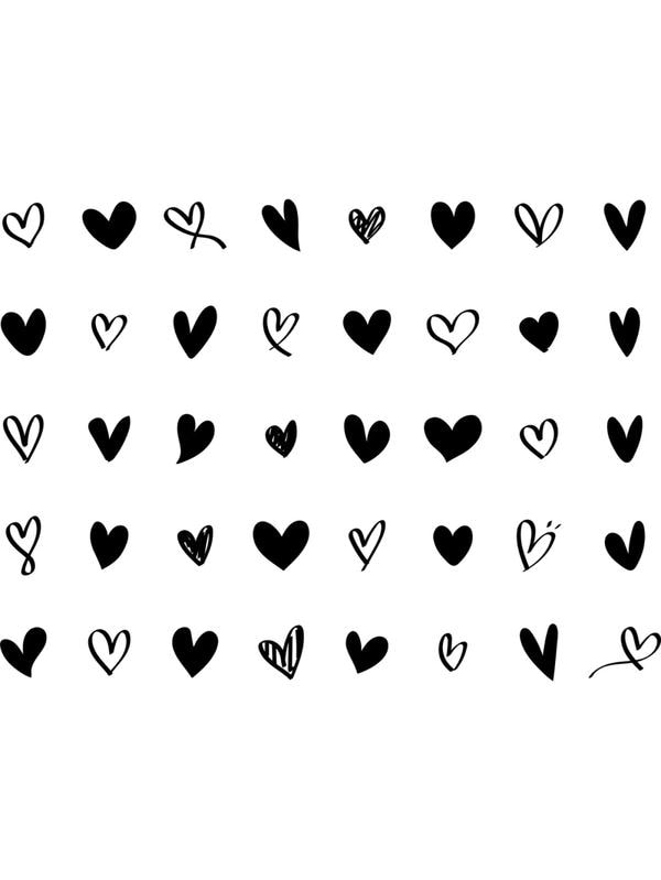 ảnh trái tim đen đẹp 36