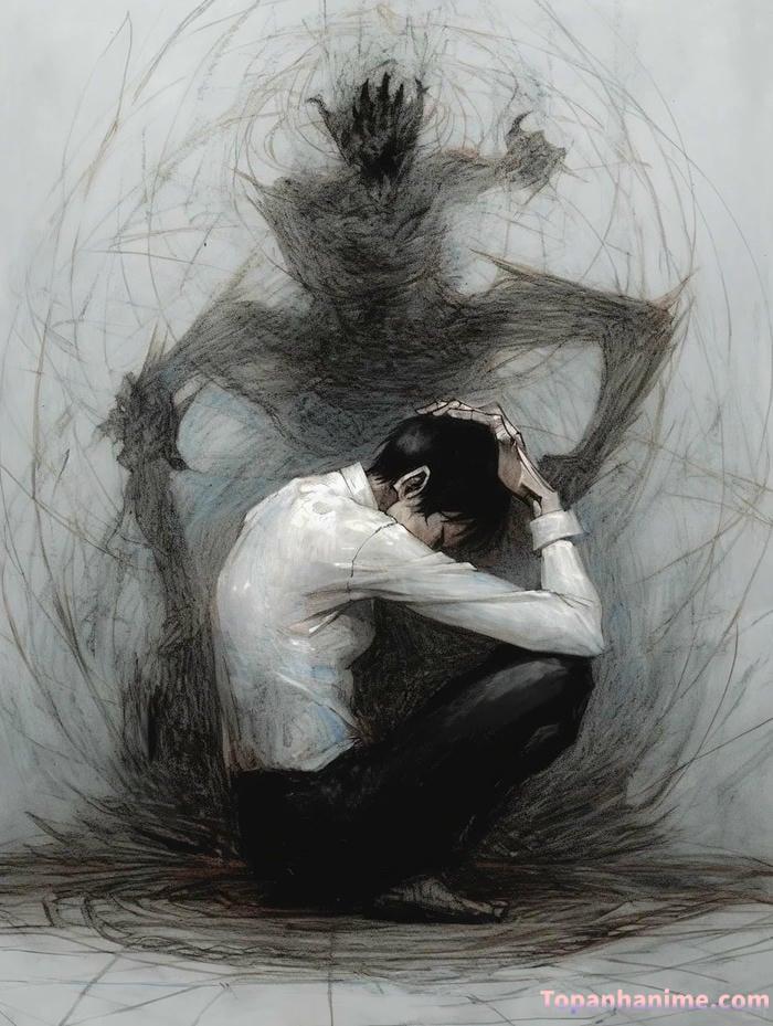 Ảnh anime buồn 10