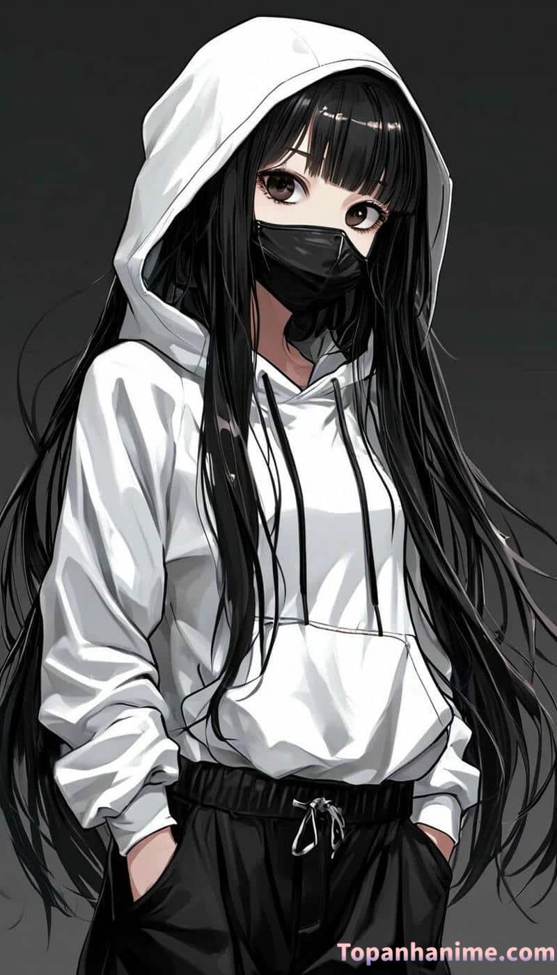 ảnh anime che mặt 18