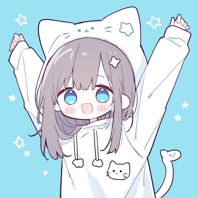 Anime cute chibi girl 6