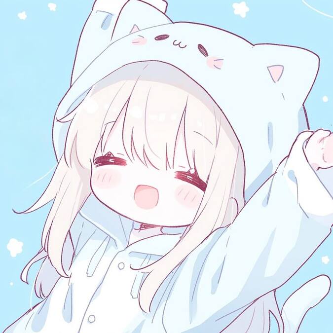 Anime cute chibi girl 8