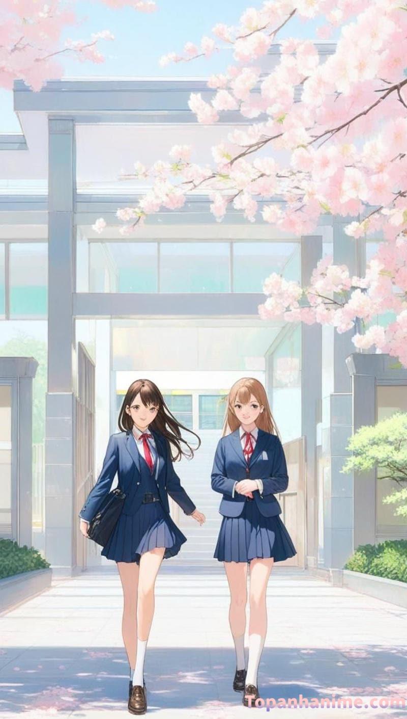 ảnh anime học đường 9