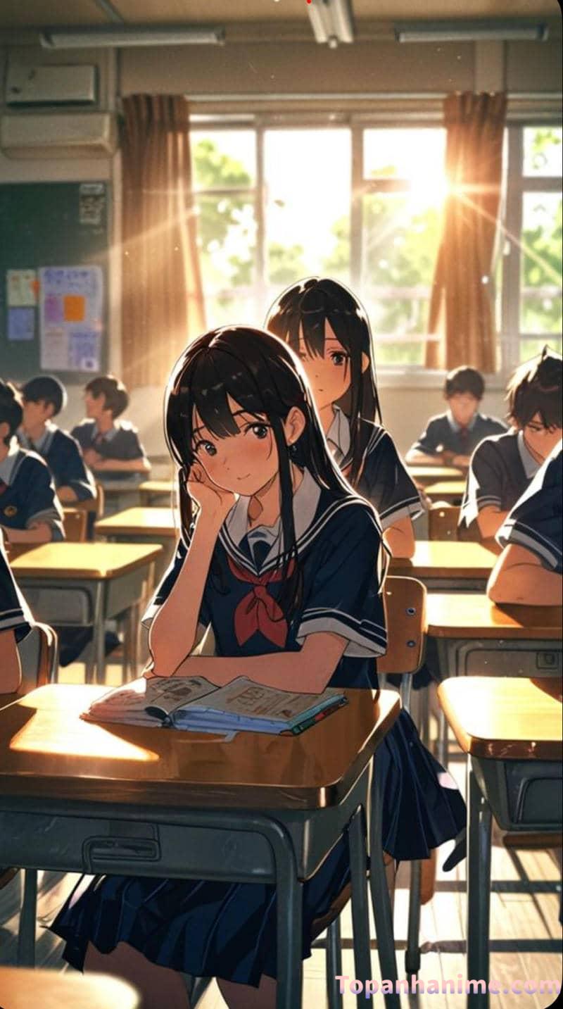 ảnh anime học đường 13