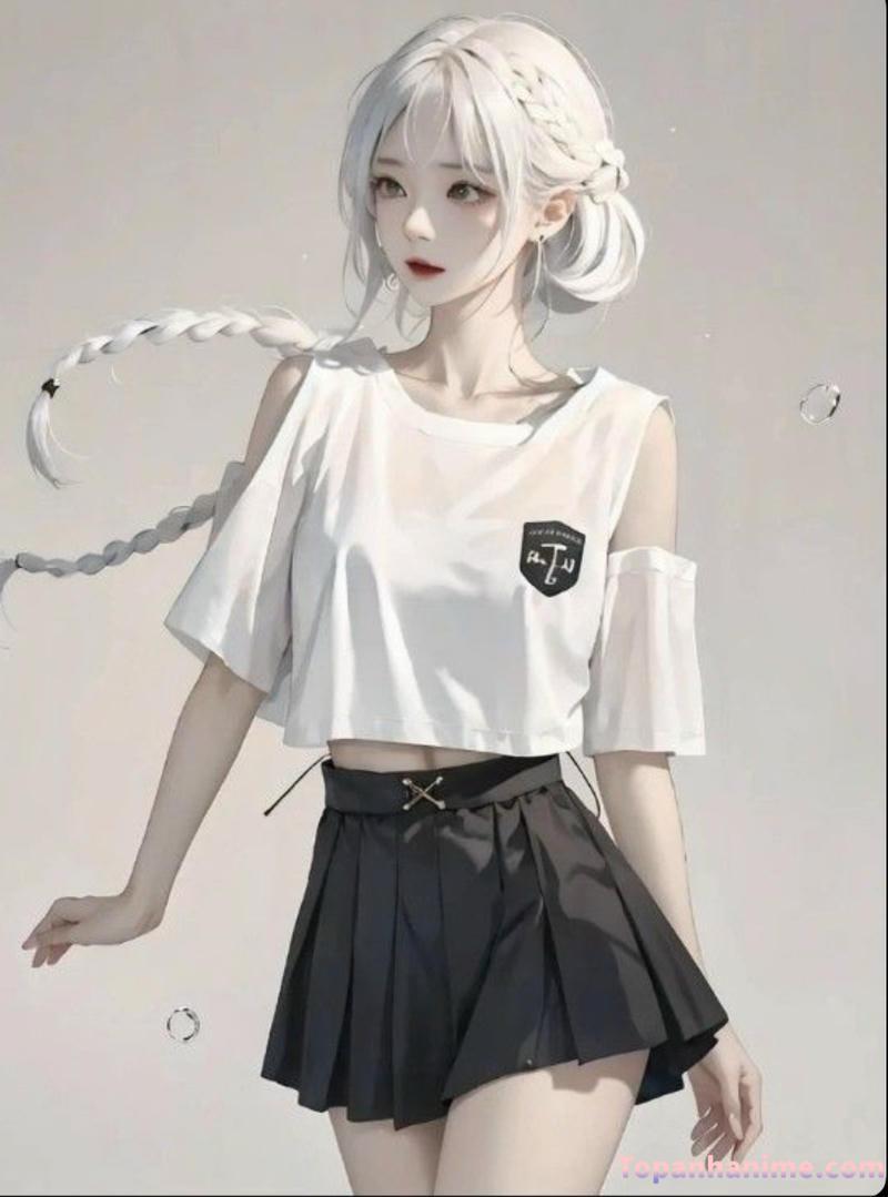 ảnh gái anime mặc váy ngắn 8