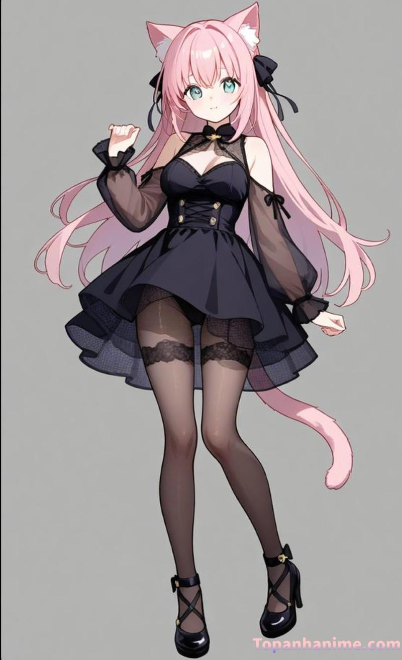 ảnh gái anime mặc váy ngắn 10
