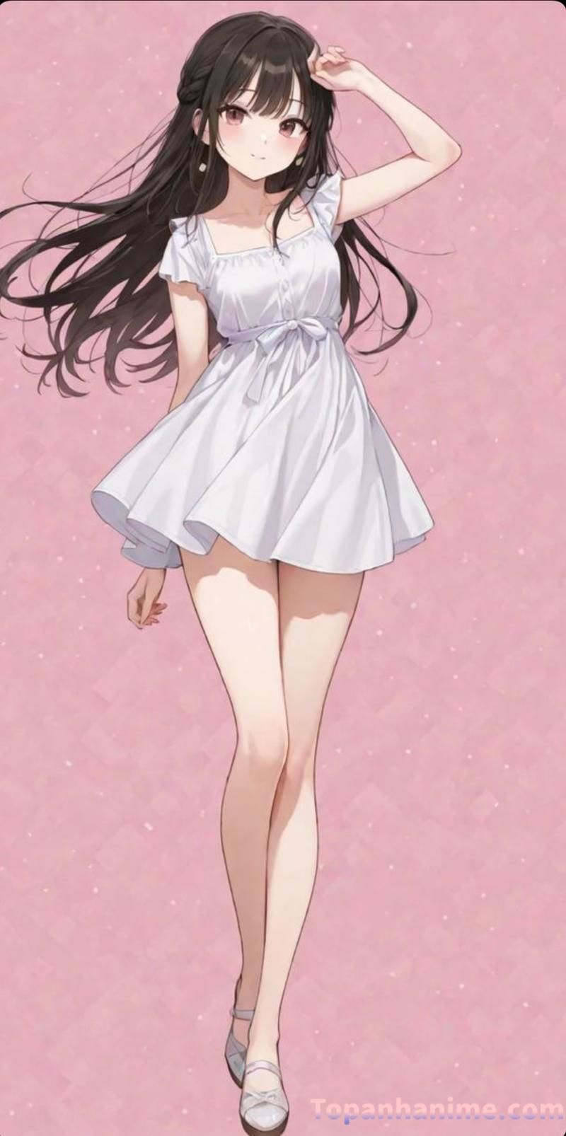 ảnh gái anime mặc váy ngắn 18