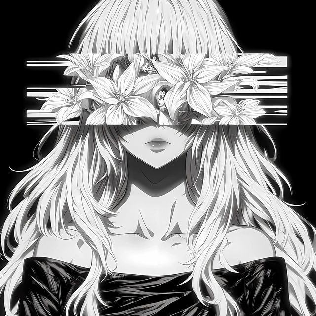 Avatar Đen Trắng Buồn 10