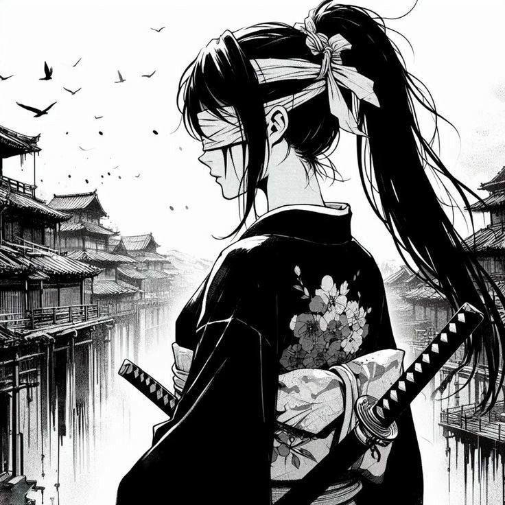 Avatar Đen Trắng Buồn 8