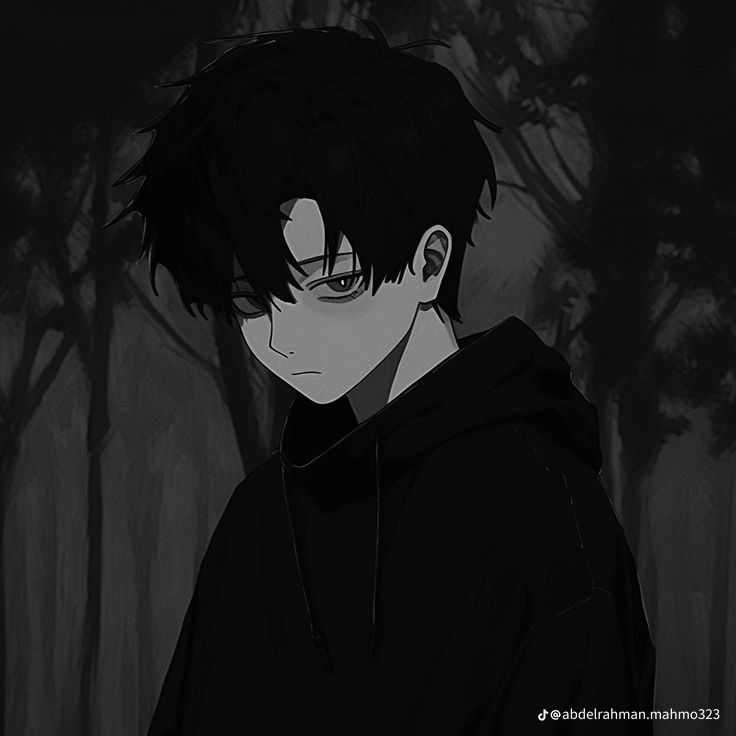 Avatar Đen Trắng Buồn 12