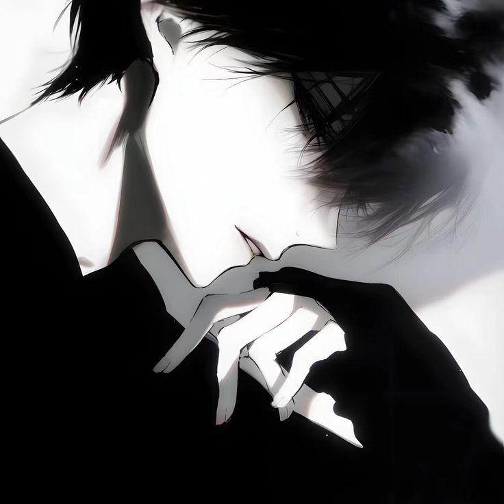 Avatar Đen Trắng Buồn 7