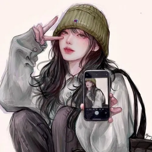 Avatar Nữ từ cute dễ thương tới ngầu 16