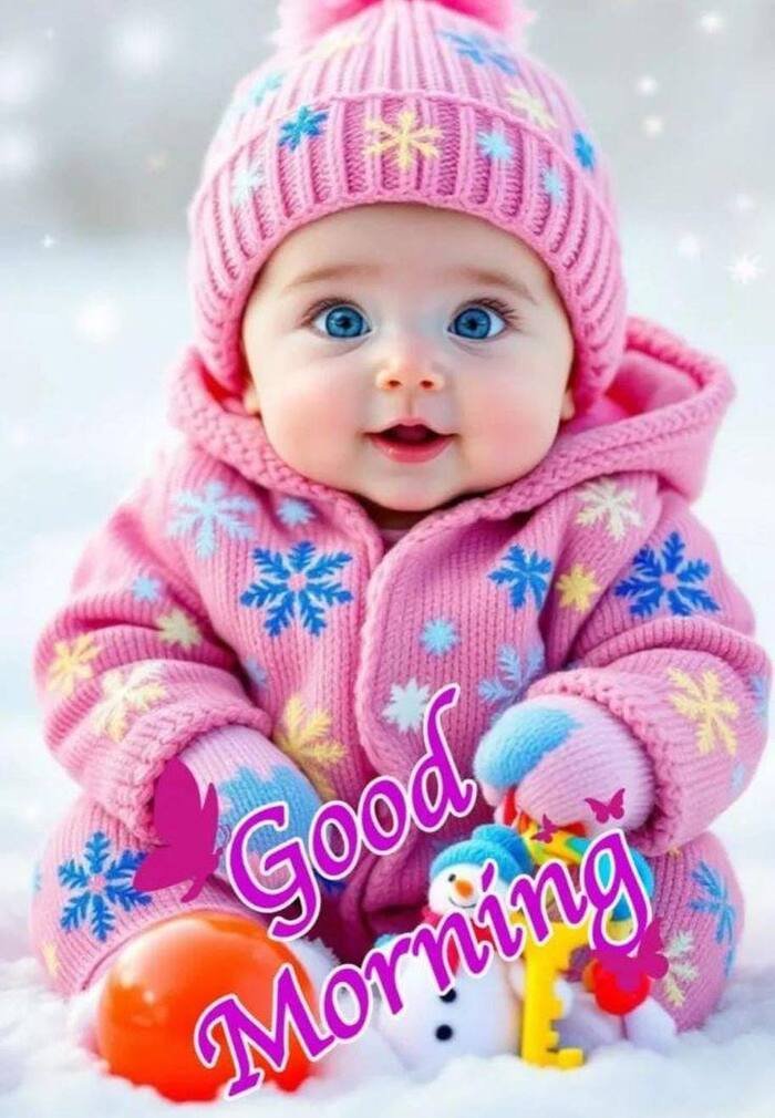 Beautiful Good Morning Baby Images 29
