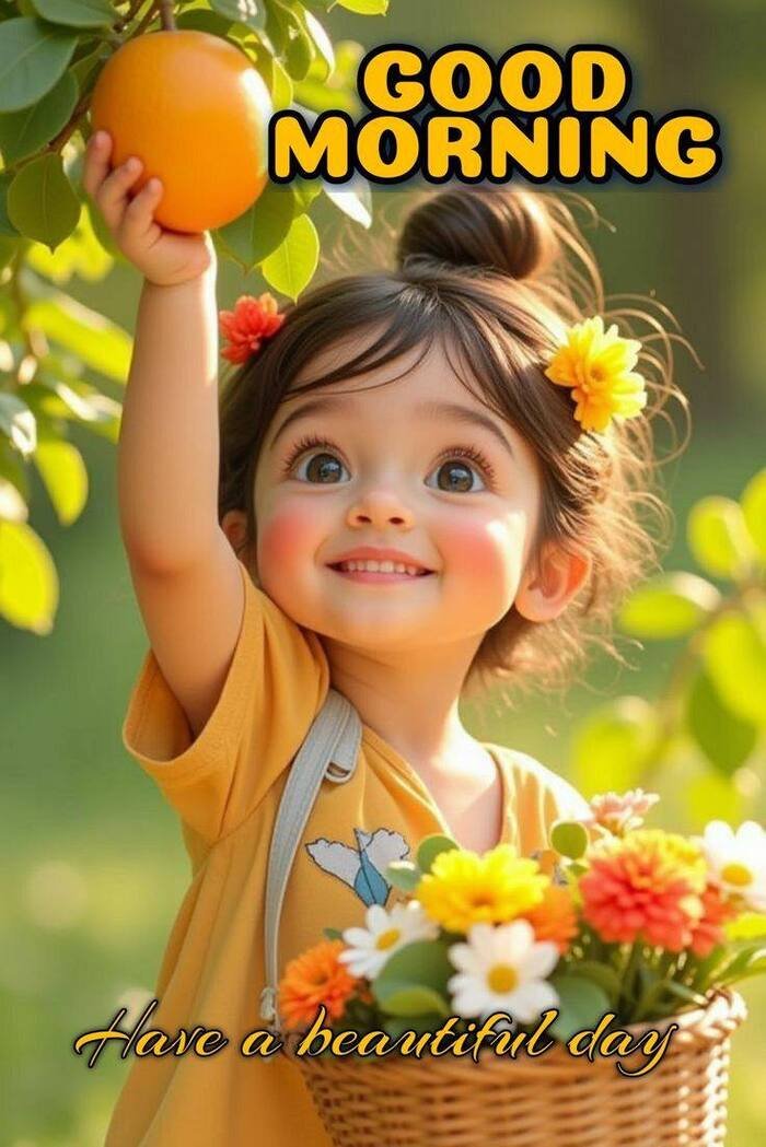 Beautiful Good Morning Baby Images 2