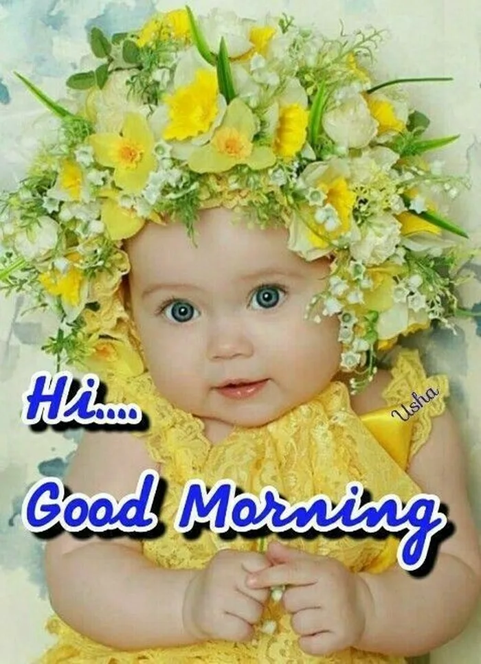 Beautiful Good Morning Baby Images 48