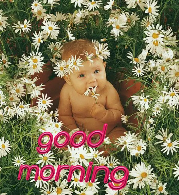 Beautiful Good Morning Baby Images 57