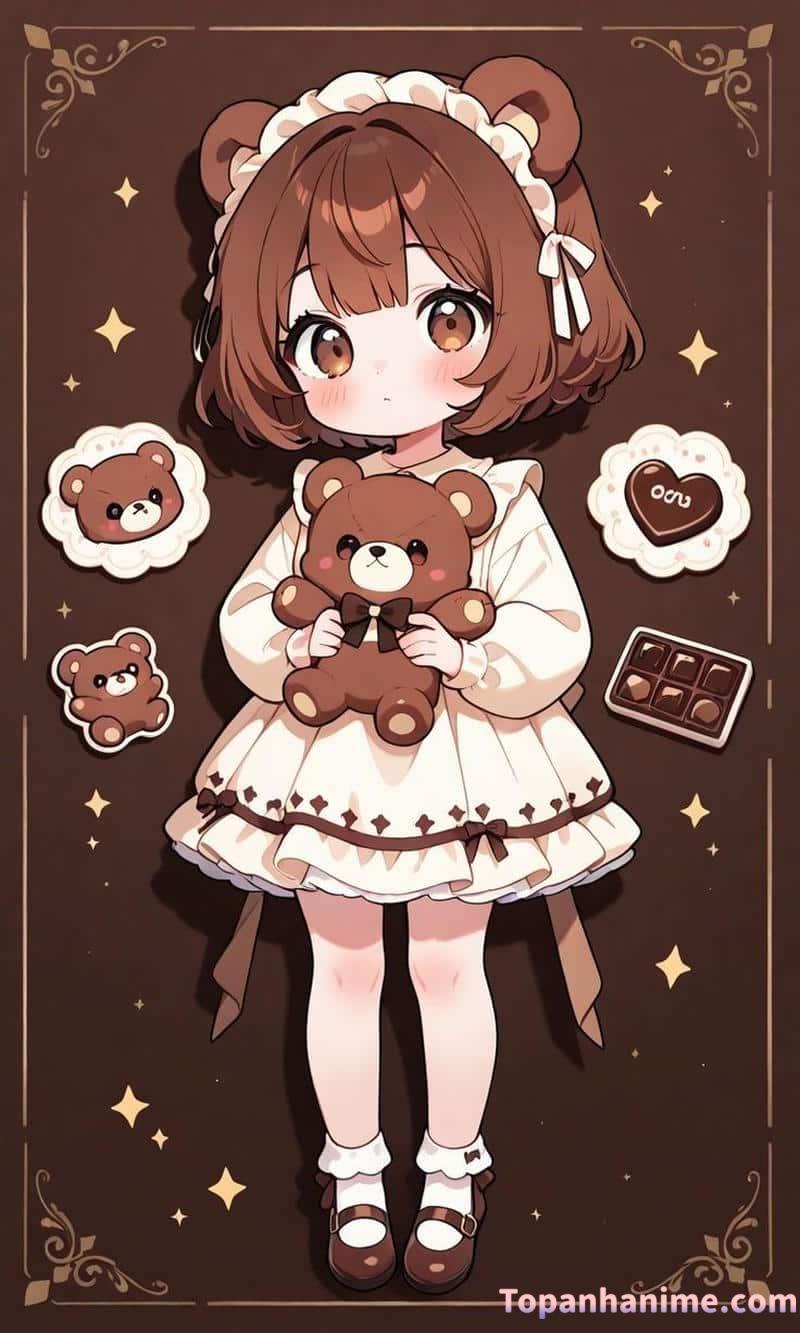 hình chibi cô gái 7