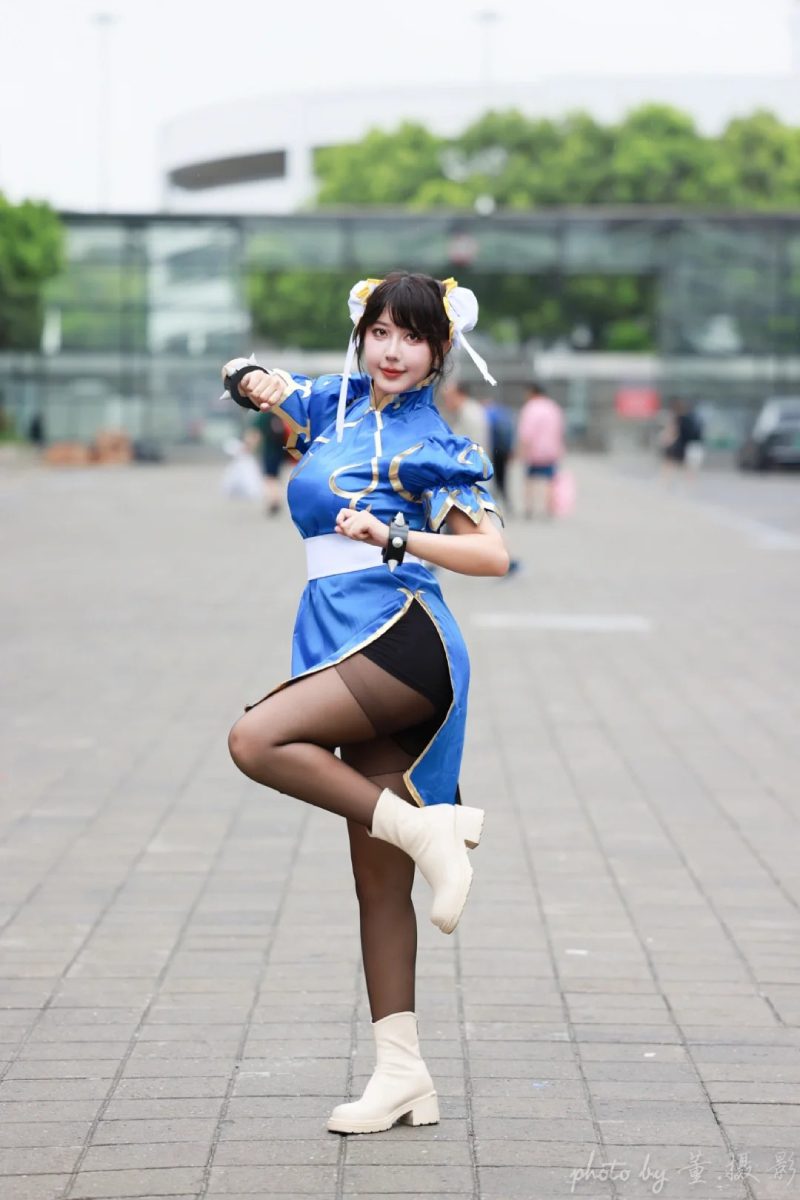 ảnh Chun Li cosplay 5