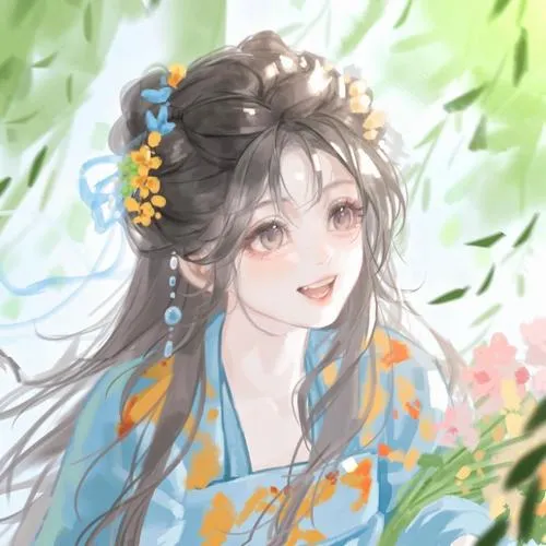 Ảnh Avatar Con Gái Anime Cute 64