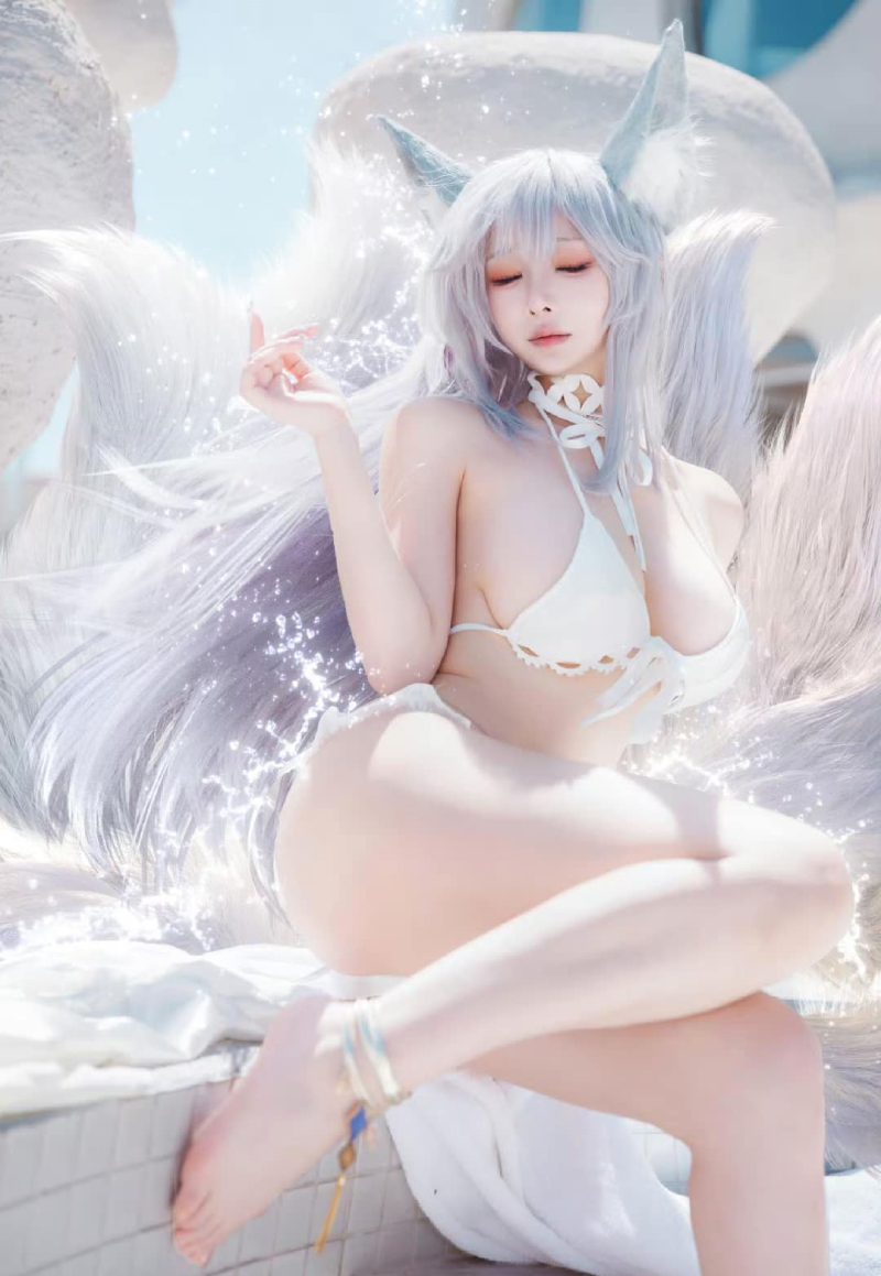 ảnh cosplay anime nữ bikini 33