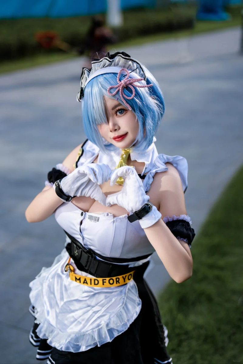 cosplay hầu gái đáng yêu 14