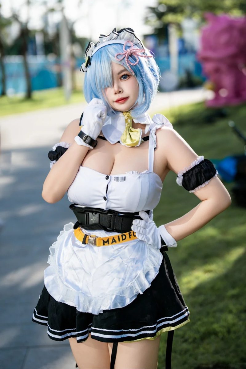 cosplay hầu gái đáng yêu 15