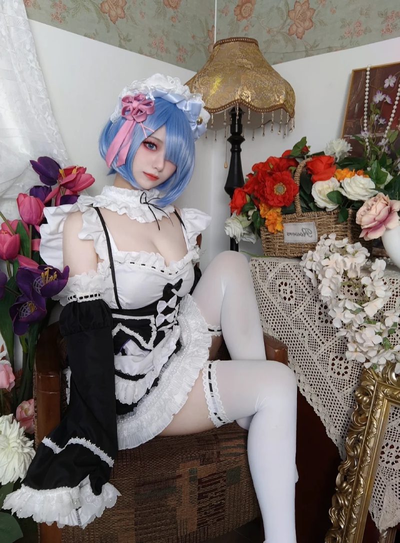 cosplay hầu gái đáng yêu 24