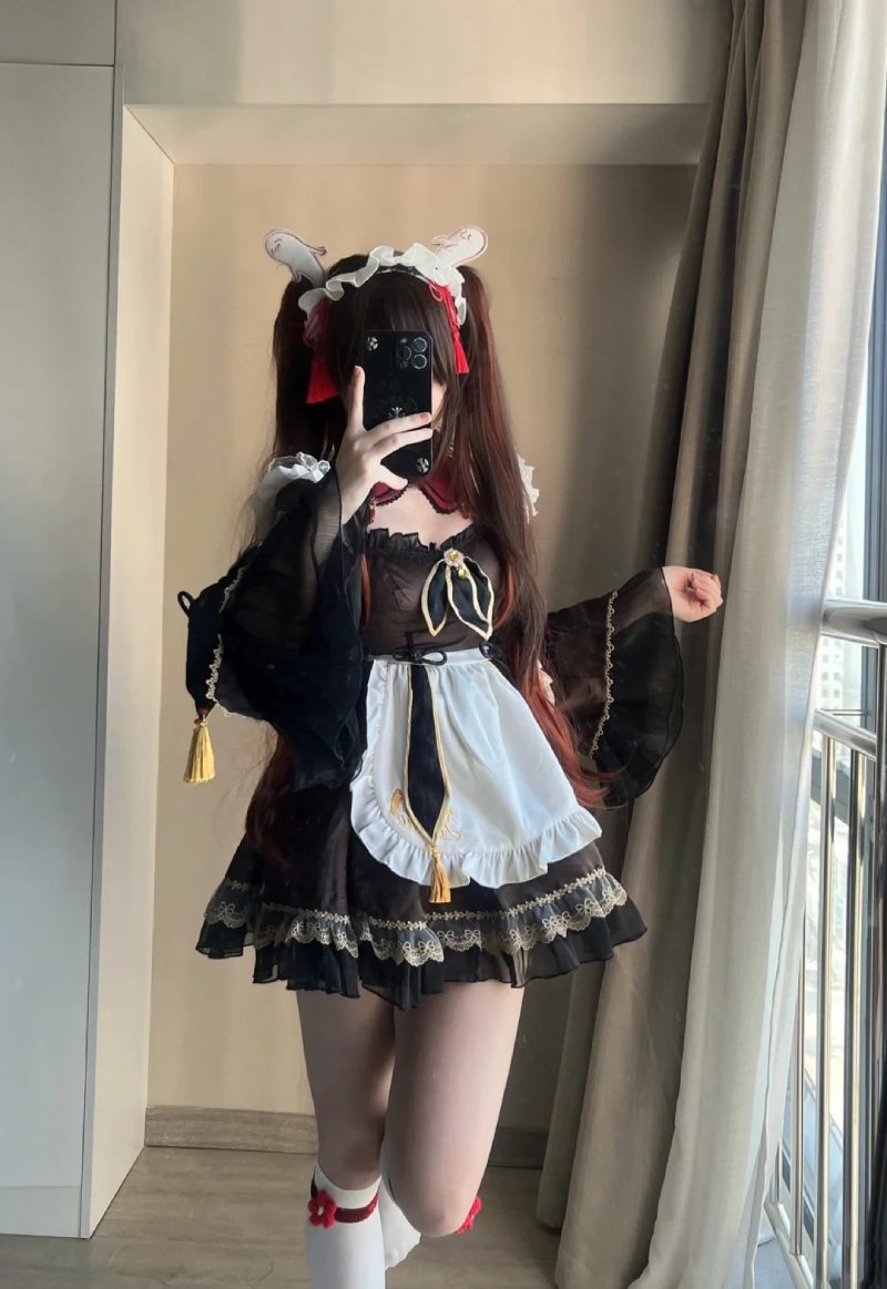 cosplay hầu gái đáng yêu 25