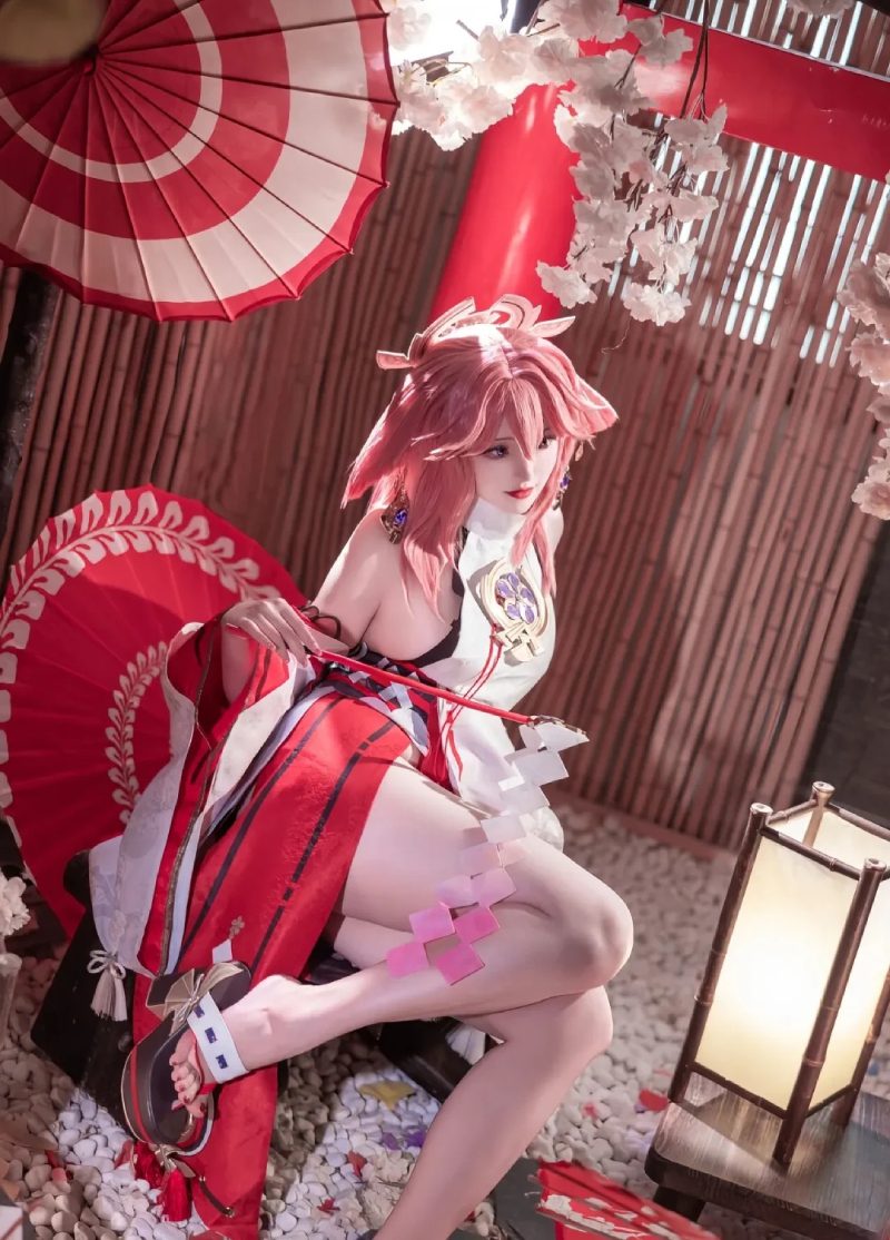 cosplay Yae Miko 25