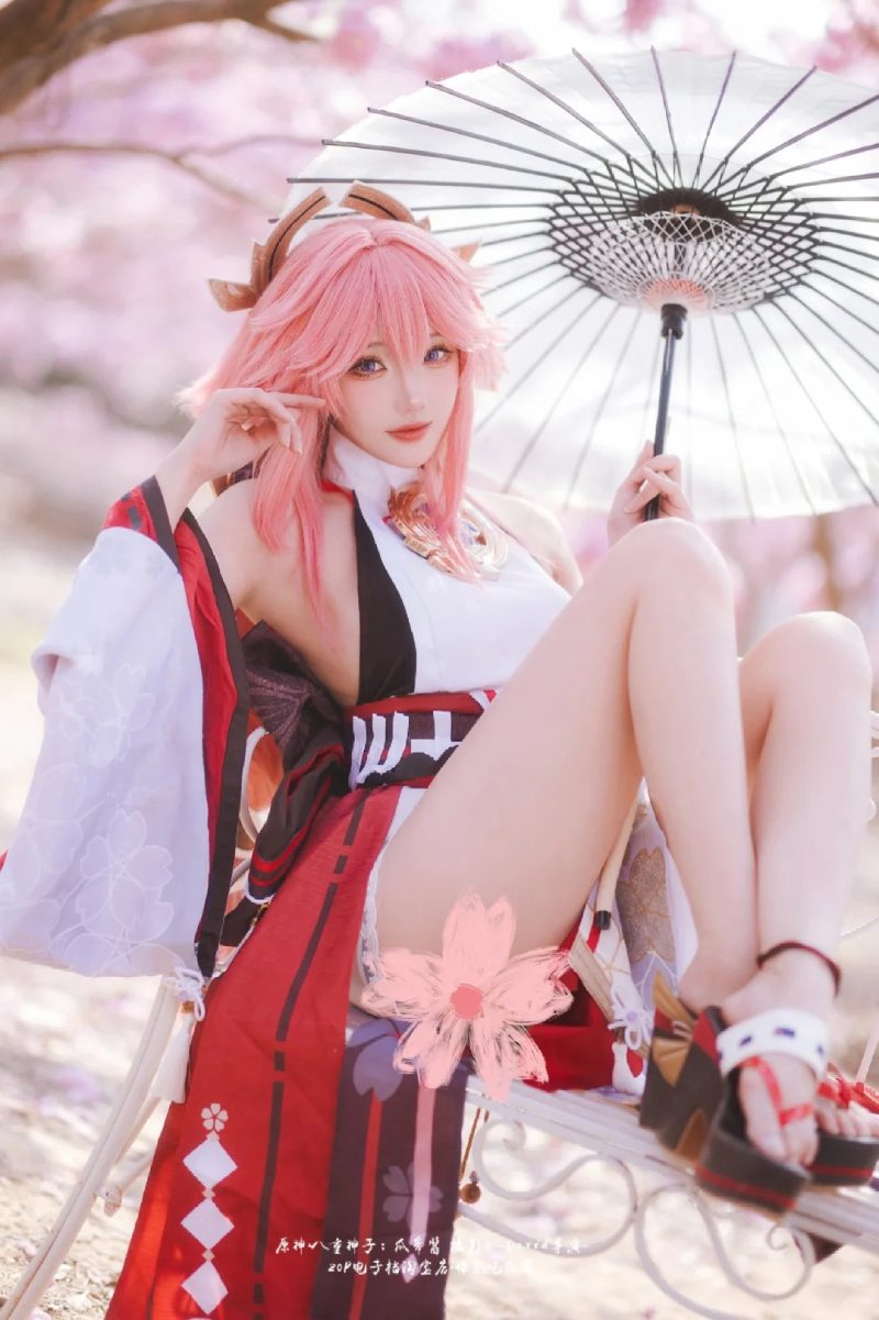 cosplay Yae Miko 38