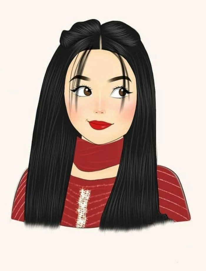 Instagram Cartoon DP for Girls 39