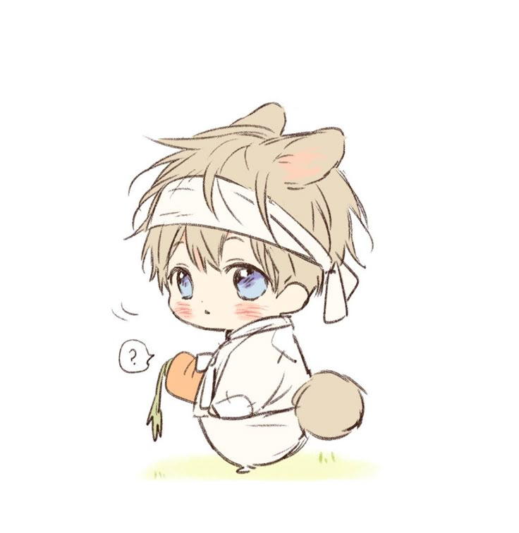 Cute Anime Chibi Boy 8