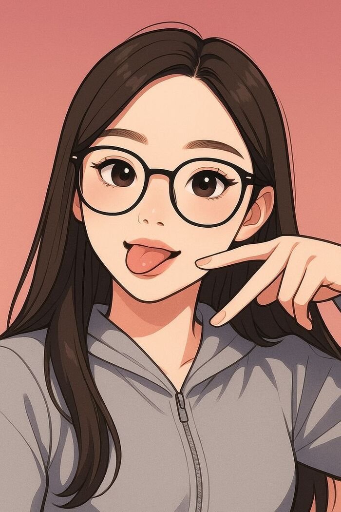 Cute cartoon girl images for whatsapp dp 43