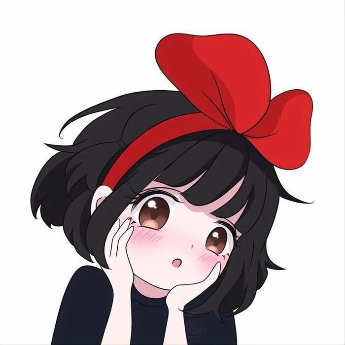 Cute cartoon girl images for whatsapp dp 12