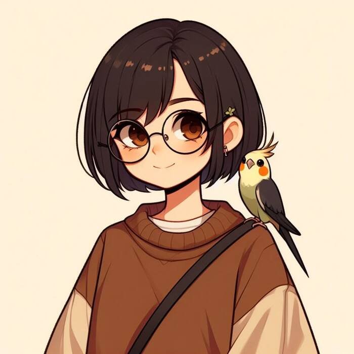 Cute cartoon girl images for whatsapp dp 14