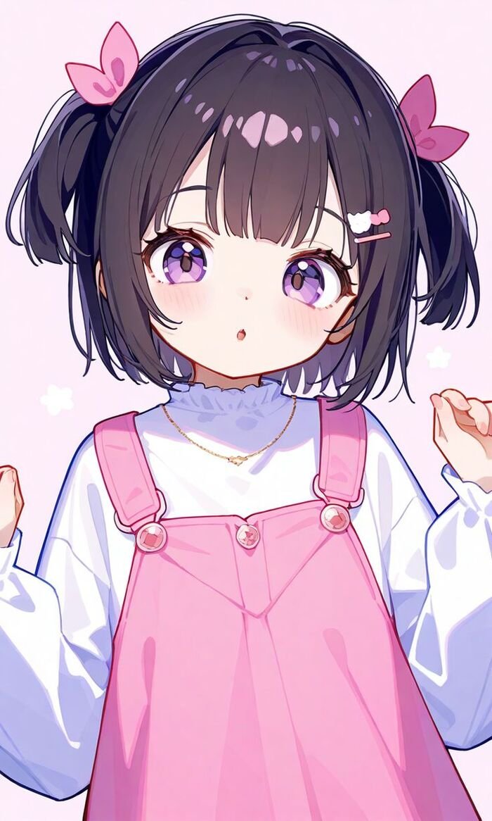 Cute cartoon girl images for whatsapp dp 1