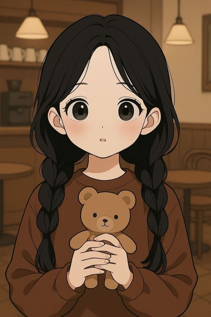 Cute Cartoon Girl Photos for WhatsApp DP 16