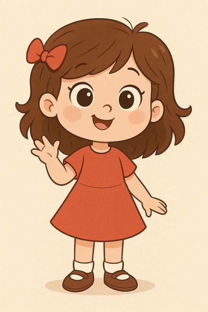 Cute Cartoon Girl Photos for WhatsApp DP 18