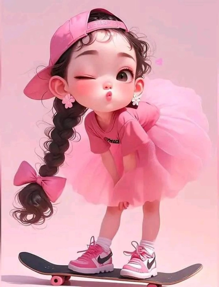 Instagram Cartoon DP for Girls 40